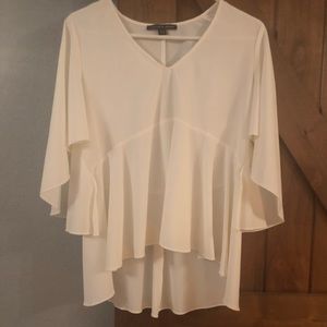 White loose fitting blouse